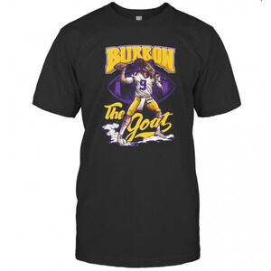 Joe Burrow Lsu Tigers Football The Goat T-Shirt